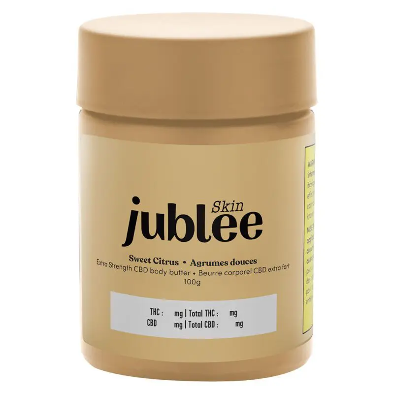 Jublee Skin Extra Strength CBD Body Butter